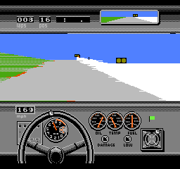 Bill Elliott's NASCAR Challenge (USA) In game screenshot